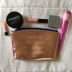 NWOT Various Ipsy Samples and Makeup Bag